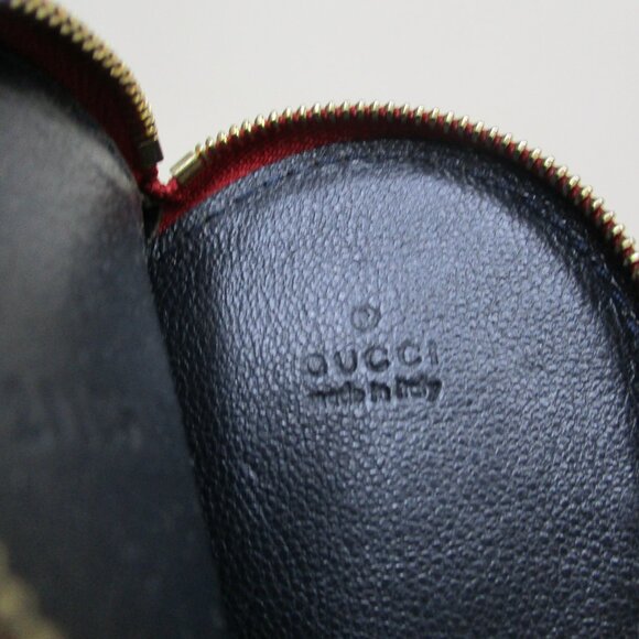 Gucci Unicef Tattoo Campaign 2008- Monogram Heart Coin Wallet Purse So cute! - Picture 4 of 7